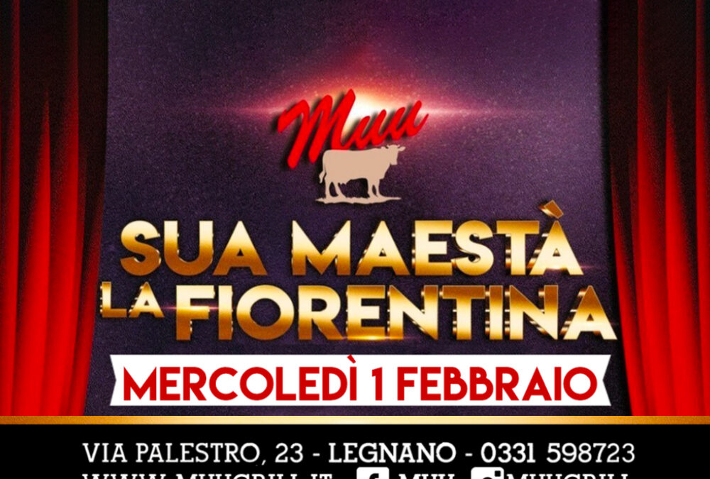 Serata fiorentina – Mercoledì 1 Febbraio 2023