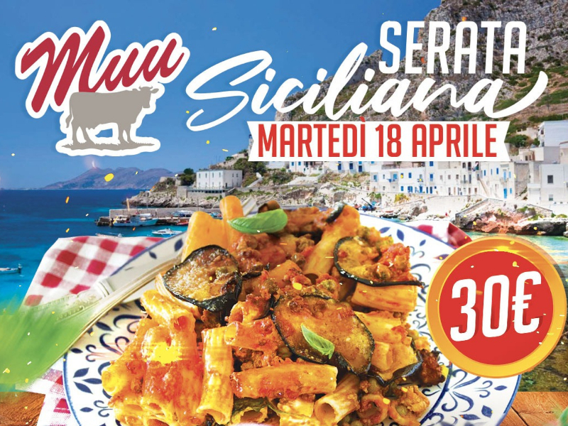 Serata siciliana | Martedì 18 Aprile