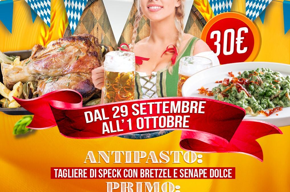 Oktoberfest – Dal 29 Settembre all’1 Ottobre 2023 | Legnano