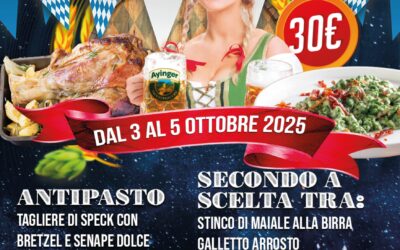 Oktoberfest | Dal 3 al 5 Ottobre 2025